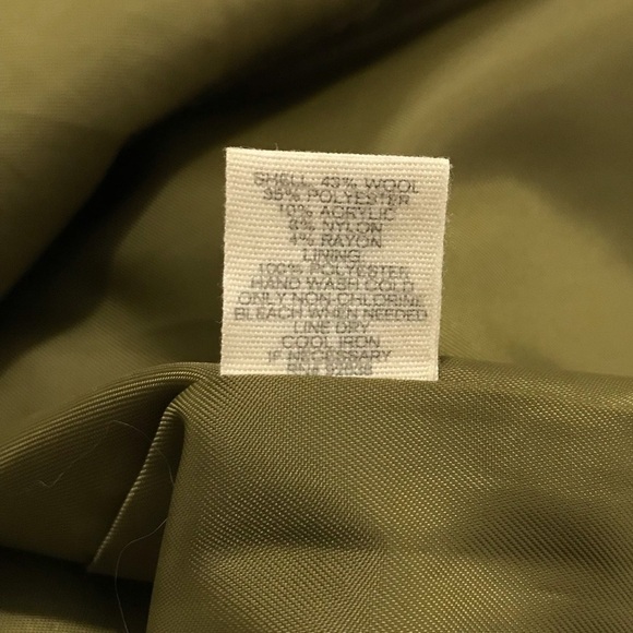 Vintage Fossil Brown Wool Blend Mini Skirt with Pockets Size 6 - Picture 13 of 15